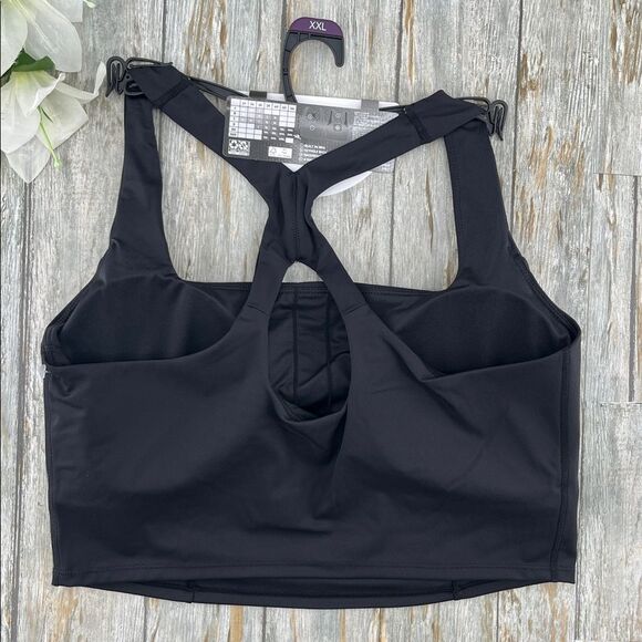 Women’s Square Neck Sports Bra Medium Support 2-Pack Size XXL - Picture 5 of 10